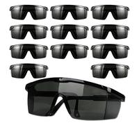 CLDURHGE Gafas Laser Depilacion, Gafas de seguridad láser para cosmetología láser - Gafas Protectora - protección ocular y tratamiento de depilación láser, bronceado, terapia de luz roja(12pcs)