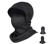 CLDURHGE Pasamontañas Anti Viento Transpirable, Pasamontañas Otoño Invierno pasamontañas cara capucha para deportes al aire libre ciclismo motocicleta máscara polar impermeable-2