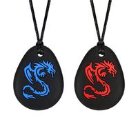 CLDY 2 collares sensoriales para masticar, juguetes masticables para autistas, TDAH, necesidades de mordedura, collar de silicona hecho de silicona de grado alimenticio, mordedor masticable para niños