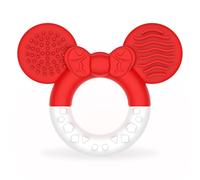 CLDY Anillos de dentición para bebé, mordedor de silicona sin BPA para niños pequeños, 1 paquete de juguetes sensoriales para masticar con mango de fácil sujeción, alivia el dolor de encías, juguetes