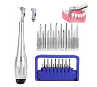 Clé Dynamométrique Dentaire Pour Restauration Dentaire, 7 Réglages De Couple (5-35 N.Cm) + 16 Couteaux À Vis, Outils Universels Pour Restaurations