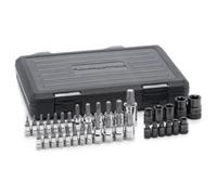 Clé (Kdt80728) 36 PC. 1/10,2 cm, 3/20,3 cm, et 1/5,1 cm Drive Lot de douille Torx