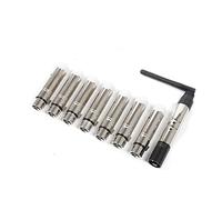 CLEADONG 8pcs DMX Controller, Funk Receiver Set 7x Receptor 1 Transmisor Wireless DMX512, para Bar Party Stage Control de Luz Inalámbrico DMX