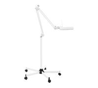 CLEADONG Lámpara con lupa LED, 5 lupas de pie, para salón de belleza, esteticistas y aficionados