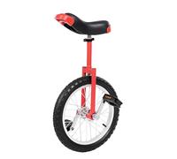 CLEADONG Monociclo de 16 pulgadas, altura ajustable, monociclo, entrenamiento de equilibrio, bicicleta de entrenamiento para ciclistas de 1,2 - 1,55 m, monociclo para niños a partir de 7 años, niños