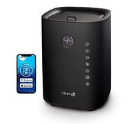 Clean Air Optima CA-604 Smart Top Filling - 3 en 1: Humidificador, purificador de aire y aromaterapia. - Capacidad min.120 ml/h - máx.400 ml/h! - Ideal para habitaciones de hasta 55 m²/140 m³ (negro)