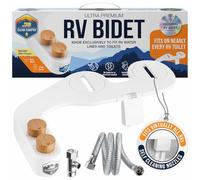 Clean Camper Bidé RV de - Autolimpieza, Doble Boquilla Ajustable y Manguera de Agua Dulce RV - Se Adapta prácticamente a Todos los RV (bidet01)
