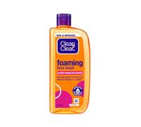 Clean & Clear Foaming Facewash for Oily Skin, marrón, 240 ml