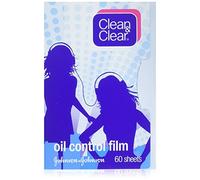 Clean & Clear Película Del Control Del Aceite Limpio Y Claro Absorbe Aceite Hojas 60 Hojas (Paquete De 3)