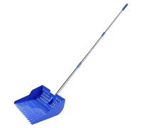 Clean Coop Rake, Poop Scooper Tool, 53.54x11.42x10.51x4.53in Heavy Duty Rustproof Sifting Shovel with Ergonomic Handle, Sturdy Farm Waste Cleaner System, Easy Wash Yard Design, Garden Lawn Use