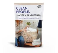 Clean People - Quitamanchas de oxígeno natural - Alternativa natural a la lejía, ingredientes derivados de plantas, ilumina los blancos opacos y los colores, quitamanchas | 40 onzas