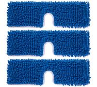 CLEAN PIONEER Paquete de 3 cabezales de repuesto de fregona compatibles con el sistema Oceda de doble acción, uso en seco y húmedo, cabezal de repuesto de mopa de doble cara de chenilla para suelos de