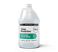 Clean Revolution Recipiente de recambio de jabón de manos espumoso, fórmula Forest Escape, 450 ml