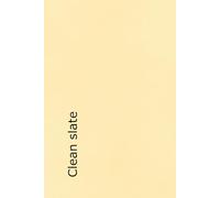 Clean slate (1.0)