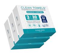Clean Towels Blemish Control Travel - Paquete de 3