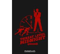 Clean up Threat Level Midnight Notebook: 6x9 120 Pages, Ruled Notebook, Journal, Daily Diary, Organizer, Planner
