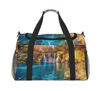 Clean Water and Lake Landscape Bolso de mano para mujeres y hombres, bolso cruzado de viaje, bolso de hombro, bolso de trabajo diario