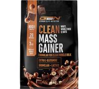 Clean Weight Gainer - 3 kg - Con Hidratos de Carbono Complejos y Proteína - Ideal para la Fase de Volumen - Polvo para Ganar masa y Peso - Vegetariano - Sabor Hazelnut Nougat