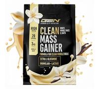 Clean Weight Gainer - 3 kg - Con Hidratos de Carbono Complejos y Proteína - Ideal para la Fase de Volumen - Polvo para Ganar masa y Peso - Vegetariano - Sabor Vanilla