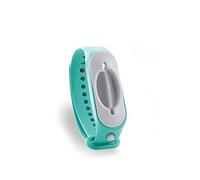 Cleanbrace Pulsera de higiene y desinfección (verde) | desinfección de manos para viajes | Incluye relleno