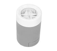 Cleaner de Perros SEMI AUTOMÁTICO Portable Po -Foot Wavking Cup para Mascotas Gatos y Perros Puegos Portátiles Lata de Pata Limpierdog Patada Wa Cupdog Pies Lavado Cuppet Wa (GREY)