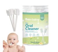 Cleaner - Safe Gauze Tongue Cleaning Toothbrush For Babies | Gentle Infant Mouth Wipes For Travel, Home, And Outdoor Use | Daily Baby Hygiene And Breath Freshening