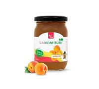 CleanFoods Mermelada 59 calorías sin azúcar I Mermelada de frutas I Albaricoque 235g I Libre de ingeniería genética I Solo 59 calorías por 100g l Vegano