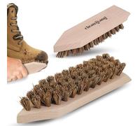 cleangang -Cepillo de Suciedad Boot Champ con Cepillo de Fibra de Coco para Zapatos Elimina la Suciedad persistente, Resistente, Cepillo de Limpieza para una Limpieza Impecable, 1 Pieza, Multicolor