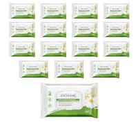 Cleanic Papel Higiénico Hidratado - (40x16 Piezas) Papel Higiénico - con Extracto de Manzanilla - Desechable - Toallitas Humedecidas para Limpieza Íntima - 640 Piezas