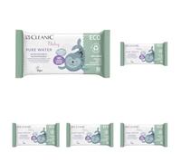 Cleanic Toallitas Húmedas Baby Eco Pure Water - (50 Piezas) Toallitas Húmedas - Composición 99% a Base de Agua - Alantoína - Sin Perfume - Desechables - para Pieles Sensibles - 50 Piezas
