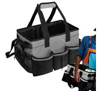 Cleaning Bags For House Cleaners, Organizer Tote With Handle, Wearable Storage For Bathroom, Dorm, Kitchen, Car, Camping, College, Shower, Tools, Supplies, Travel, 17.72x10.24 Inches