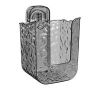 Cleaning Cloth Cady - Surfaces Fix Case, Lavatory Paper Bin, Stick On Utility Box | Multipurpose Hygiene Access Holder, Room Wash Usage, Portable Modern Acrylic Steel Acrylic Storage System