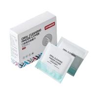 Cleaning Hygiene Finger Cover 10 unidades, Soft Finger Tooth Wipes, adorable Compact Gentle no Woven Fabric Tongue and Teeth Cleaner, ideal para bebés de 0 a 1 años de edad, niños