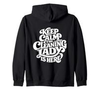 Cleaning Lady is Here - Funny Housekeeping Sudadera con Capucha