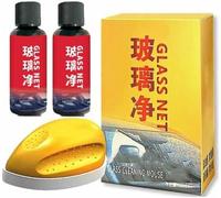 Cleaning Mouse - Glass Oil Film Cleaner,Cleaning Brush,Powerful Windshield Cleaner,Car Glass Oil Film Cleaner,Glass Cleaning Mouse,Car Glass Cleaner (1Mouse+2pcs glass water)