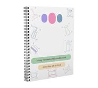 Cleaning Schedule Book - Home Cleaning Book, Housekeeping-Guide Chart for Organizing, Editable-Tracking Pad with High-Clarity Layout, Task-Management Tool for Decluttering and Tracking
