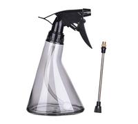 Cleaning Spray Bottle - Refillable Sprayer for Sanitizing | Translucent Polyethylene with Ergonomic Trigger & Adjustable Mist Nozzle for Degreasing, Polishing, Rinsing and Maintaining Home Surfaces