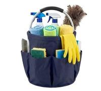 Cleaning Tote | 17L Foldable Waterproof Cleaner Tool Basket with Handles,Bag for Cleaning Supplies - for Housekeepers Housekeeping Detailing Repair