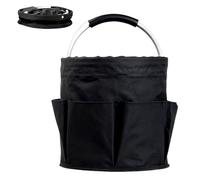 Cleaning Tote - 17L Folding Waterproof Oxford Basket for Handles | Durable Organizer Bag with Housekeeping, Home Maintenance, Detailing, Repair, and Home Cleaning Tasks for Housekeepers