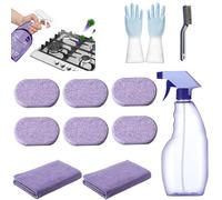 Cleanlix Cleaner, spray de limpieza Cleanlix, limpiador Cleanlix para eliminación instantánea de manchas, sistema de limpieza multiusos Cleanlix con tabletas de limpieza multiusos (1 CleanLix)