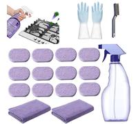 Cleanlix Cleaner, spray de limpieza Cleanlix, limpiador Cleanlix para eliminación instantánea de manchas, sistema de limpieza multiusos Cleanlix con tabletas de limpieza multiusos (2 x CleanLix)