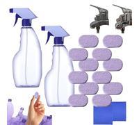 Cleanlix Cleaner - Spray de limpieza Cleanlix, sistema de limpieza multiusos Cleanlix, limpieza Cleanlix, limpiador Cleanlix para eliminación instantánea de manchas con tabletas de limpieza (2a)