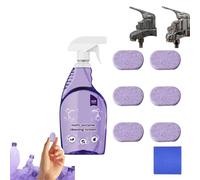 Cleanlix Cleaner - Spray de limpieza Cleanlix, sistema de limpieza multiusos Cleanlix, limpieza Cleanlix, limpiador Cleanlix para eliminación instantánea de manchas con tabletas de limpieza (B)