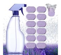 Cleanlix Cleaning Spray, 2024 New Cleanlix Cleaner for Instant Stain Removal, CleanLix The All-In-One Solution For Every Stain, Spray Bottle & Effervescent Tablet Set, Lavender Scent (1PCS+12Pills)