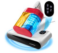 CLEANmaxx Aspirador de Ácaros con Luz UV y Ultrasonido Ciclón Colchones Aspir...