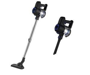 CLEANmaxx Aspirador inalámbrico de Mano y Suelo sin Bolsa | Potente batería Recargable para hasta 35 Minutos de Funcionamiento | Tubo telescópico Ajustable para un fácil manejo