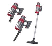CLEANmaxx Aspiradora ciclónica inalámbrica 2 en 1 | Aspiradora inalámbrica de mano y suelo con potente batería de iones de litio de 22,2 V | Hasta 38 minutos de autonomía y potencia de succión de 12