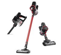 CLEANmaxx Aspiradora ciclónica inalámbrica inalámbrica | Potente aspiradora de Mano Incluye depósito de Polvo sin Bolsa de 800 ml | Aspiradora de Suelo con Filtro HEPA y Acero Inoxidable | con