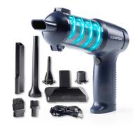 CLEANmaxx Aspiradora De Mano Aspiradora De Mesa AUTO KFZ Aspiradora Sin Bolsa