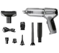 CLEANmaxx Aspiradora de Mano inalámbrica con batería, con función de succión, soplador y vacío | Juego de aspiradora de Mano + 7 Accesorios | Aspiradora con batería - Ideal como aspiradora de Coche